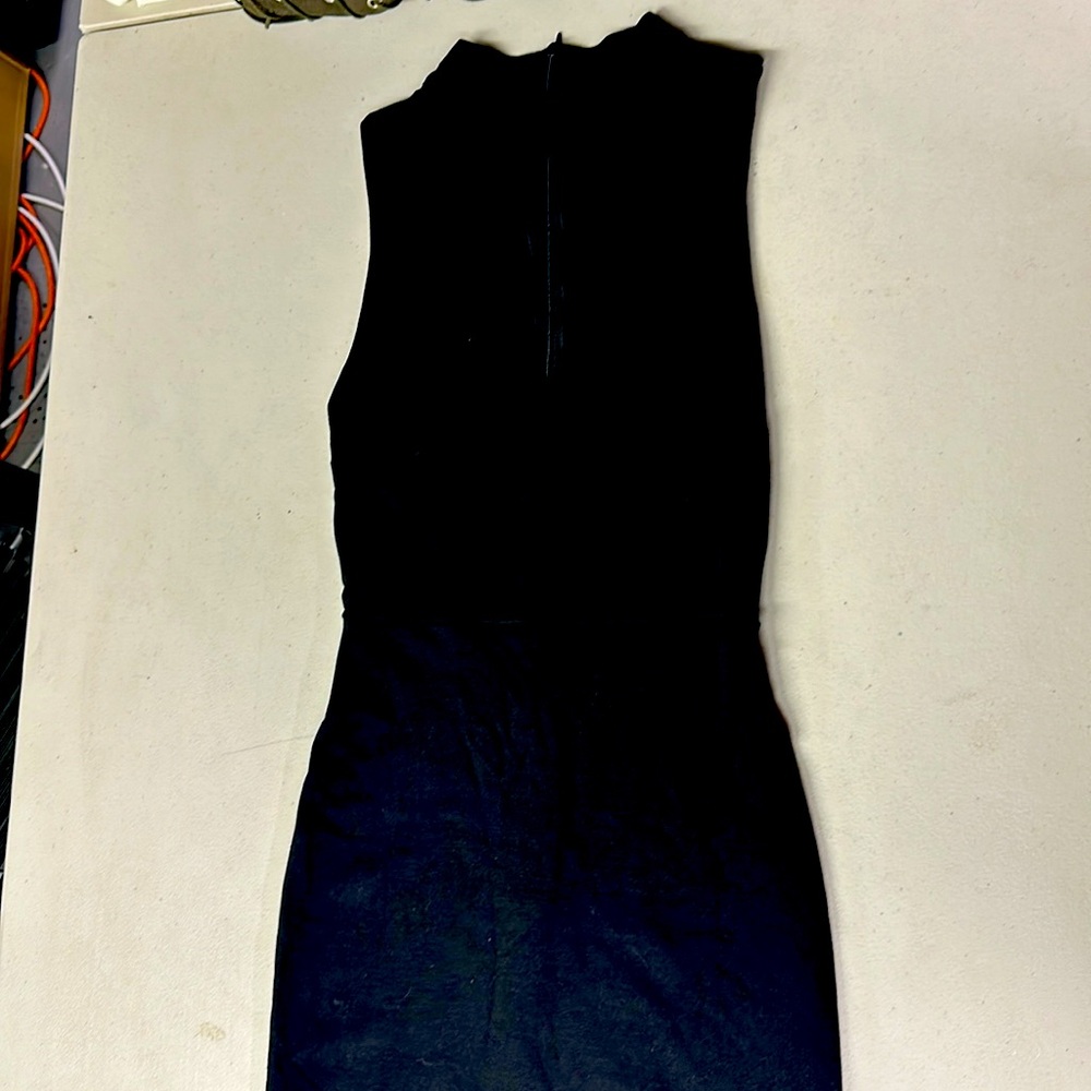 LuLu's black dress with keyhole front